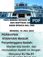 TI Bentuk III Juli Dan Baptisan 2023