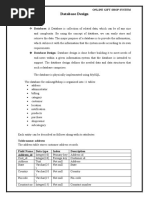 Database Design