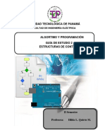 Guía de Estudio 3 Estructuras de Control