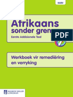 Gr7 Afrikaans - EAT - Werkboek - Vir - Remediëring - & - Verryking - Platinum