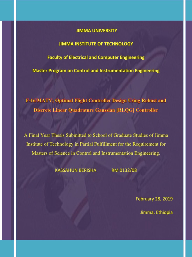 F-16 MATV Optimal Filght Controller Design Using Robust and Discrete ...