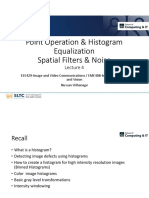 Lecture 4-Point Operation Histogram Equalization