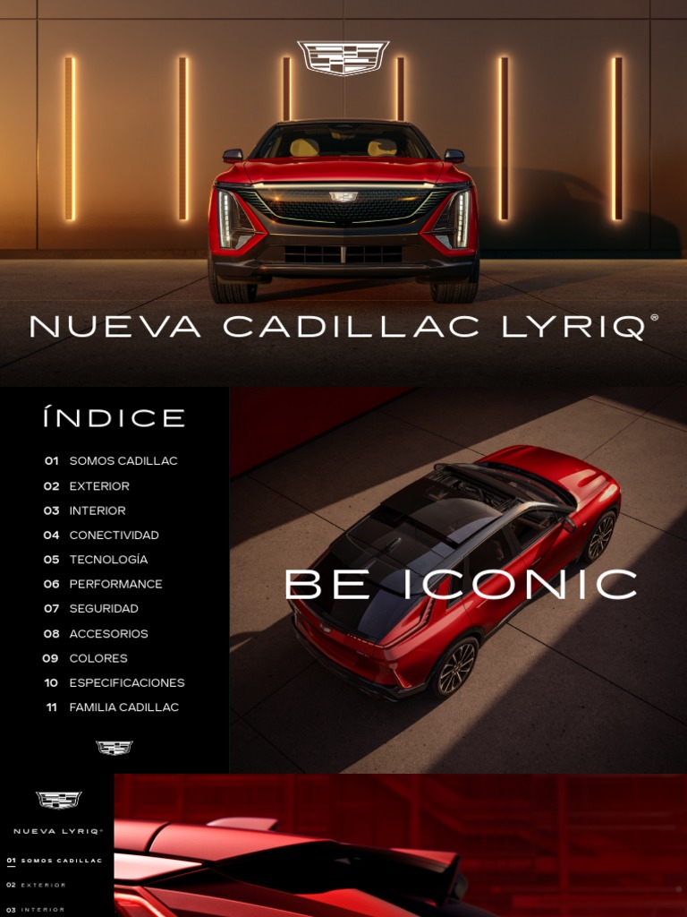 Catalogo Lyriq 2024 Desktop Descargar gratis PDF Vehículos