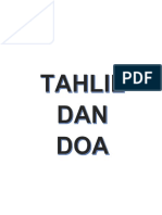 Tahlil Dan Doa (VERSI Utara)