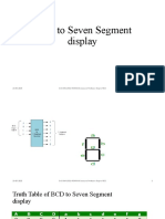 BCD To 7 Segment Display and Mux