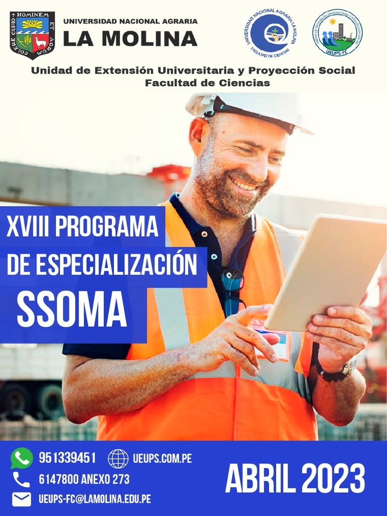 Especialización en SSOMA 2023 | PDF | La seguridad | Seguridad y salud ...