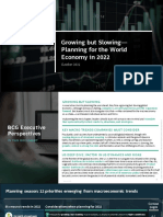 BCG Executive Perspectives Planning For 2022 Economy