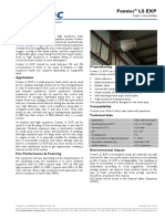 Foam Fomtech LS EXP Tech Data