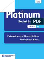 Gr6 Social Sciences Extension and Remediation Worksheet Book