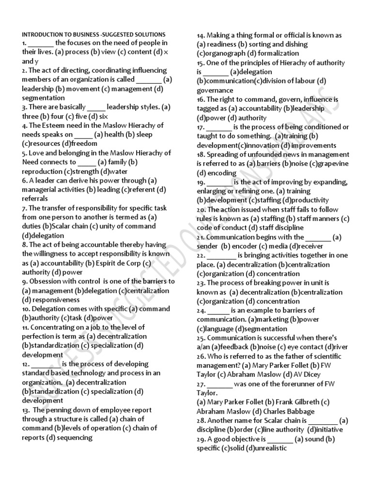 Intro to business pdf partnership policy