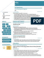 Avinash Chandrakar Resume Format PDF