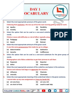 272162day - 1 Vocabulary PDF - Crwill
