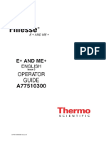Finesse E+ and ME+ Operator Guide A77510300 Issue 3