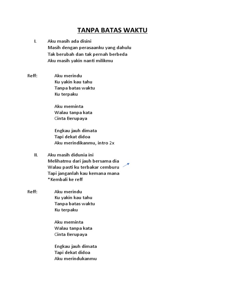 Tanpa Batas Waktu PDF