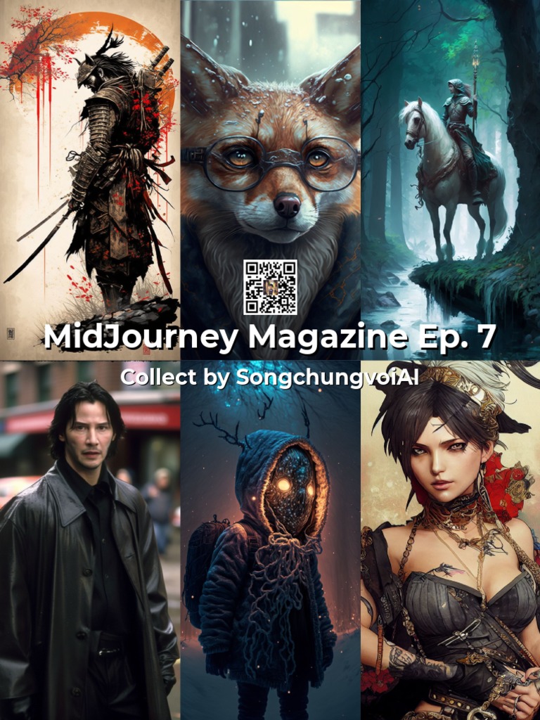 MidJourney Magazine Ep. 7 | PDF | Paintings
