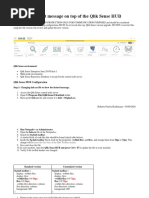 Showing Support Message On Top of The Qlik Sense HUB (Forcing Update Client-Side)