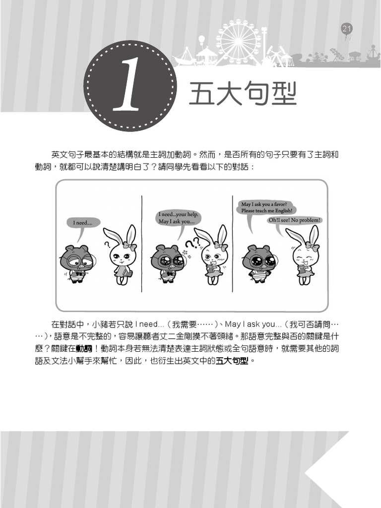 銜接特快車文法重點Ch1 | PDF