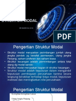 Materi X Struktur Modal