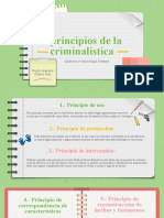 7 Principios de La Criminalística, Doreli Díaz