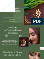 Mookuthi Artisanal Nose Ornament Brand