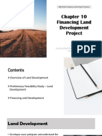 Financing Land Development Project