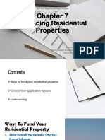 Financing Residential Properties