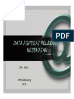 Data Agregat Pelayanan Kesehatan - 015615