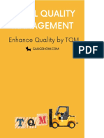 Total Quality Management: Enhance Quality by TQM