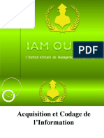 Acquisition Et Codage de L'information RT L2 IAM V