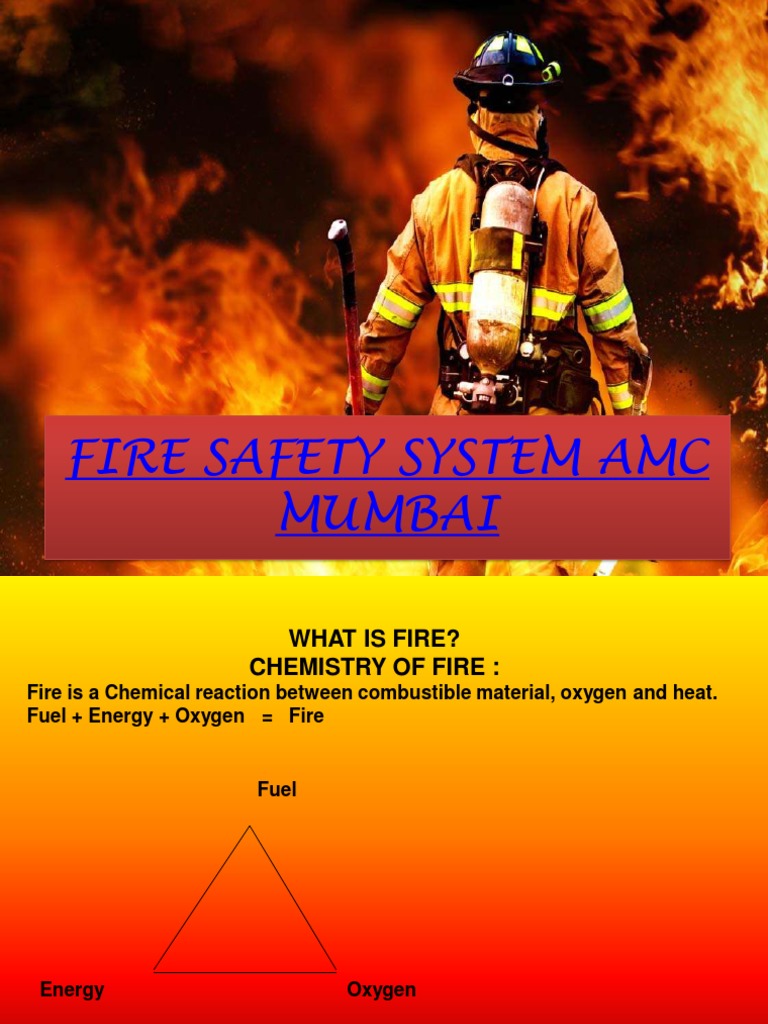 Fire Safety System AMC Mumbai PDF Combustion Fires