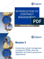 IntroductionToContractManagement TrainingMaterial Module3