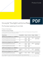 Incucyte Nuclight Lentivirus Reagents