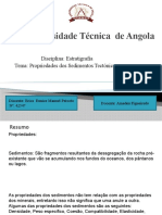 Estratigrafia Universidade Técnica de Angola EP