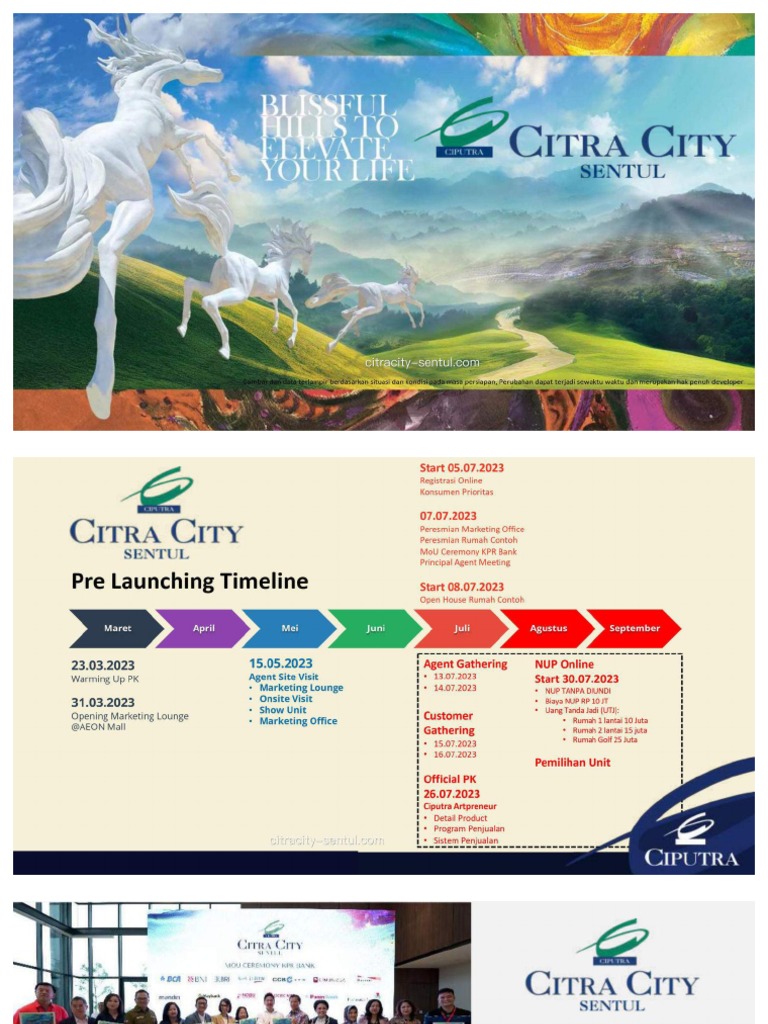 E-Brochure Rumah Citra City Sentul Launching 2023 | PDF