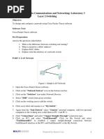 Laboratory 3 Layer 2 Switching - v5