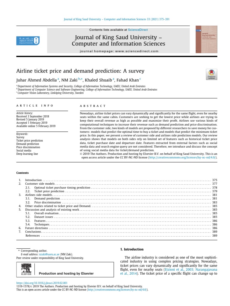 Journal of King Saud University Computer and Information Sciences