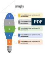 Strategy PowerPoint Template - Multicolour