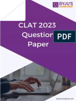 Clat 2023 Question Paper 67