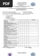 Homeroom Guidance Form Grade 4 6