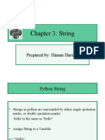 Chapter 4 - Python String