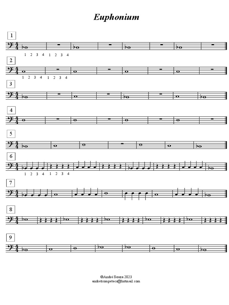 Euphonium 1 Pdf
