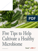 Five Tips To Help Cultivate A Healthy Microbiome