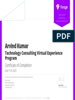 Forage Accenture Certificate