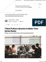 7 Best Python Libraries To Make Time Series Easier