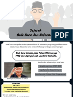 Sejarah Orde Baru Dan Reformasi