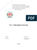 Tic y Rehabilitacion