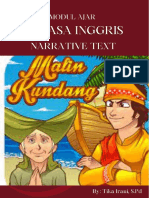 Modul Ajar Bahasa Inggris - Modul Ajar Narrative Text Fase E - Fase E-2