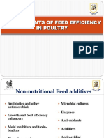 Improvements of Feed Efficiency in Poultry