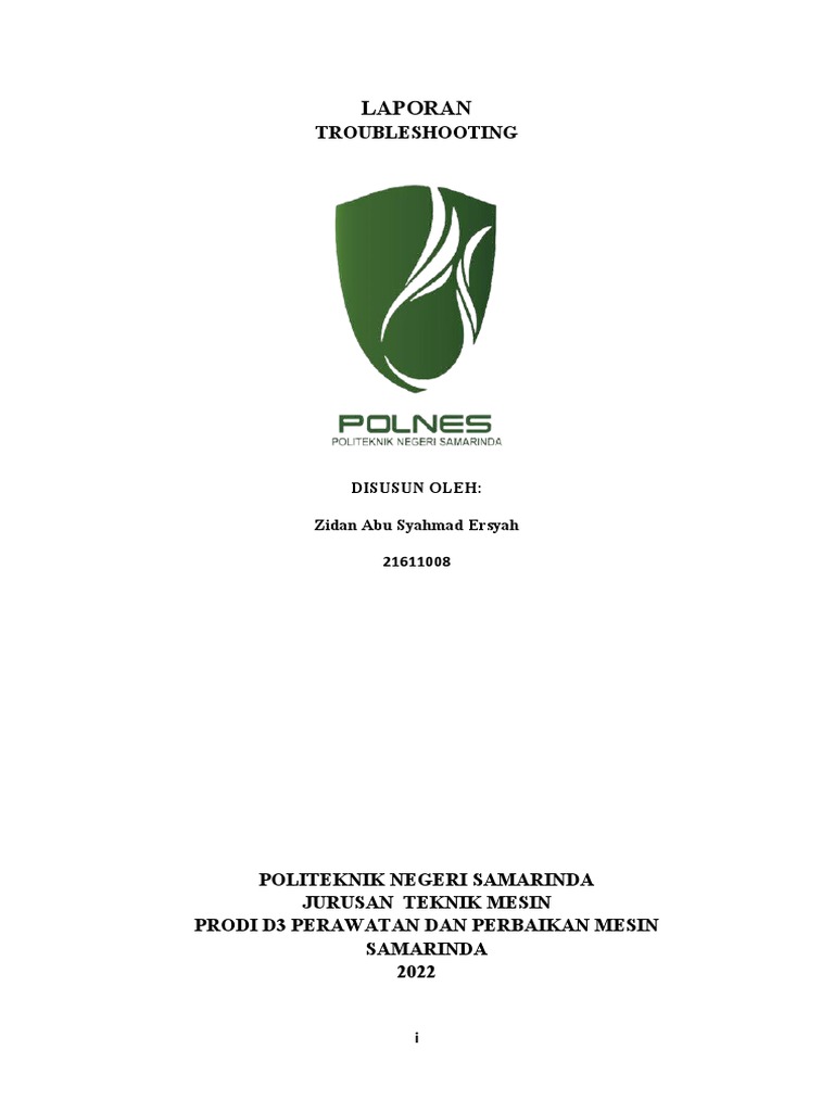 Laporan Troubleshooting Pdf