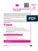 Derivative of Trig Function